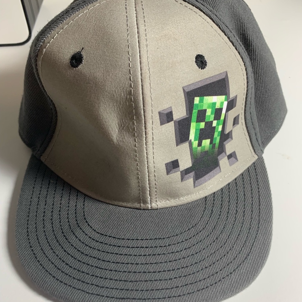 Minecraft “inside creeper” cap